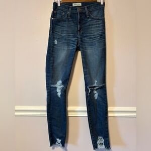 Madewell Distressed Skinny Jeans